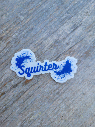 Squirter Lifestyle Sticker, Clear Squirter Sticker, Great for a Tumbler, Cups, Squirter Gift, Swinger Gift