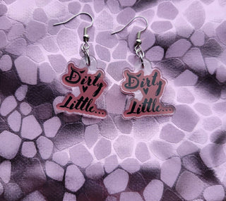 Sexy and Spicy Earrings, Date Night Earrings, Dirty Little Earrings, Hotwife Earrings, Lifestyle Earrings, Alternative Lifestyle, BDSM