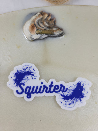 Squirter Lifestyle Sticker, Clear Squirter Sticker, Great for a Tumbler, Cups, Squirter Gift, Swinger Gift