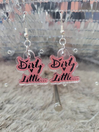 Sexy and Spicy Earrings, Date Night Earrings, Dirty Little Earrings, Hotwife Earrings, Lifestyle Earrings, Alternative Lifestyle, BDSM