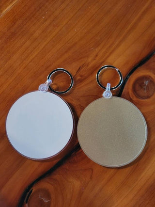 Swingers Camping keychain / Tent or Camper Decor / Upside down pineapple / Swinger lifestyle keychain / Acrylic keychain / Lifestyle