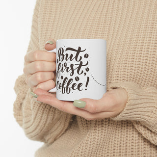 But first coffee with an upside down pineapple for the Swinger Lifestyle / Ceramic Mug 11oz