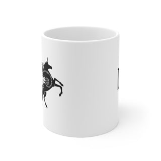Unicorn Wrangler Ceramic Mug 11oz / Unicorn mug / Swinger Lifestyle / 11 0z. / Personalized Option