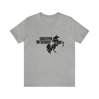 Unicorn Wrangler T Shirt / Unisex Jersey Short Sleeve Tee / Swinger Lifestyle Unicorn Shirt