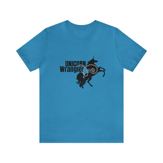 Unicorn Wrangler T Shirt / Unisex Jersey Short Sleeve Tee / Swinger Lifestyle Unicorn Shirt