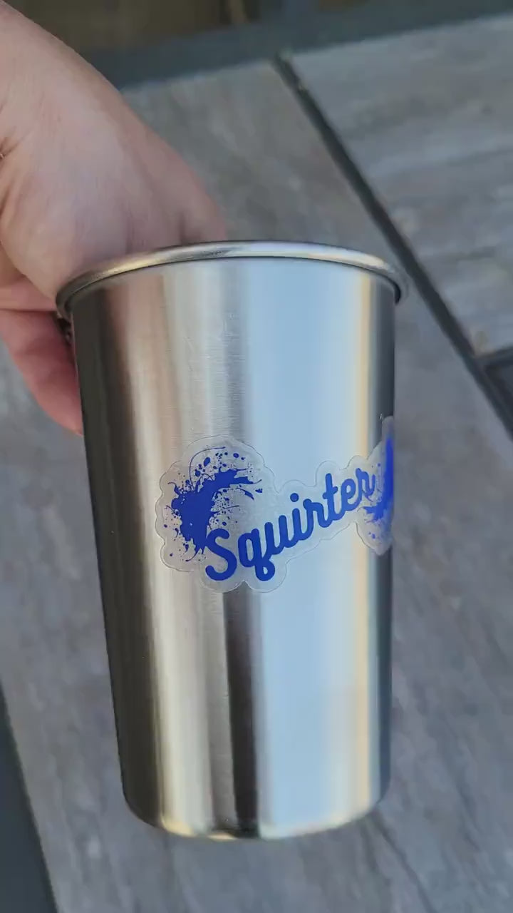Squirter Lifestyle Sticker, Clear Squirter Sticker, Great for a Tumbler, Cups, Squirter Gift, Swinger Gift